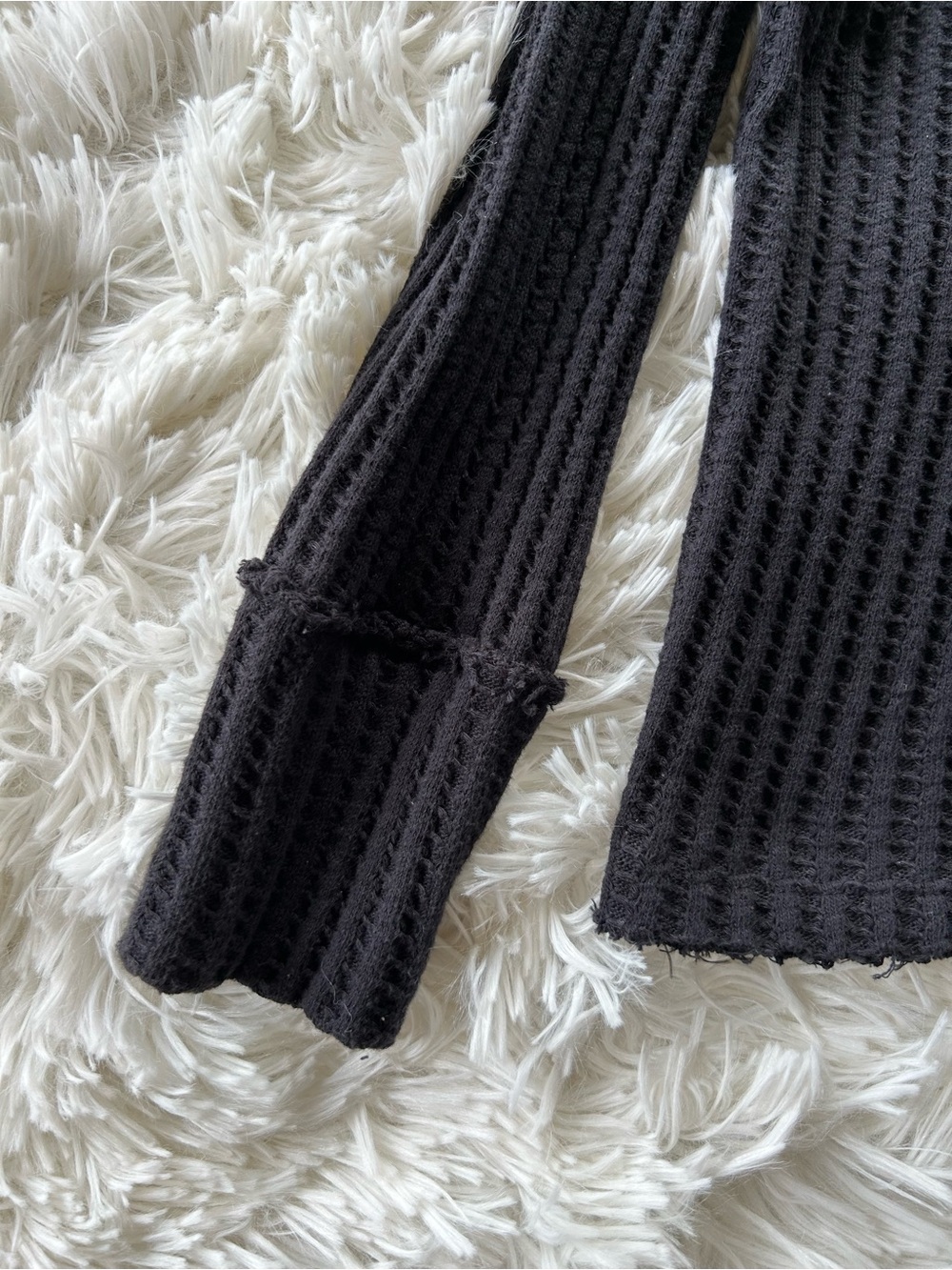 Free People | Juicy Black Cowl Neck Sweater - Picture 7 of 9